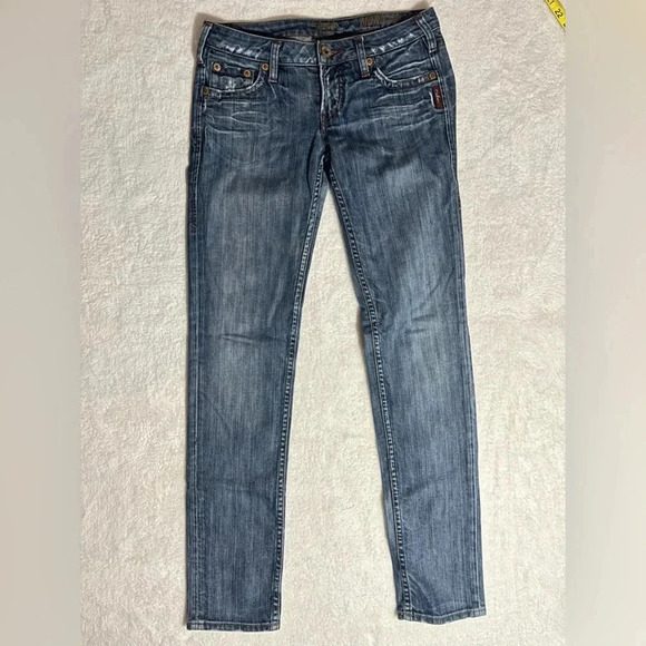 Sliver Skinny Jeans - Size 27/33 - Picture 2 of 7